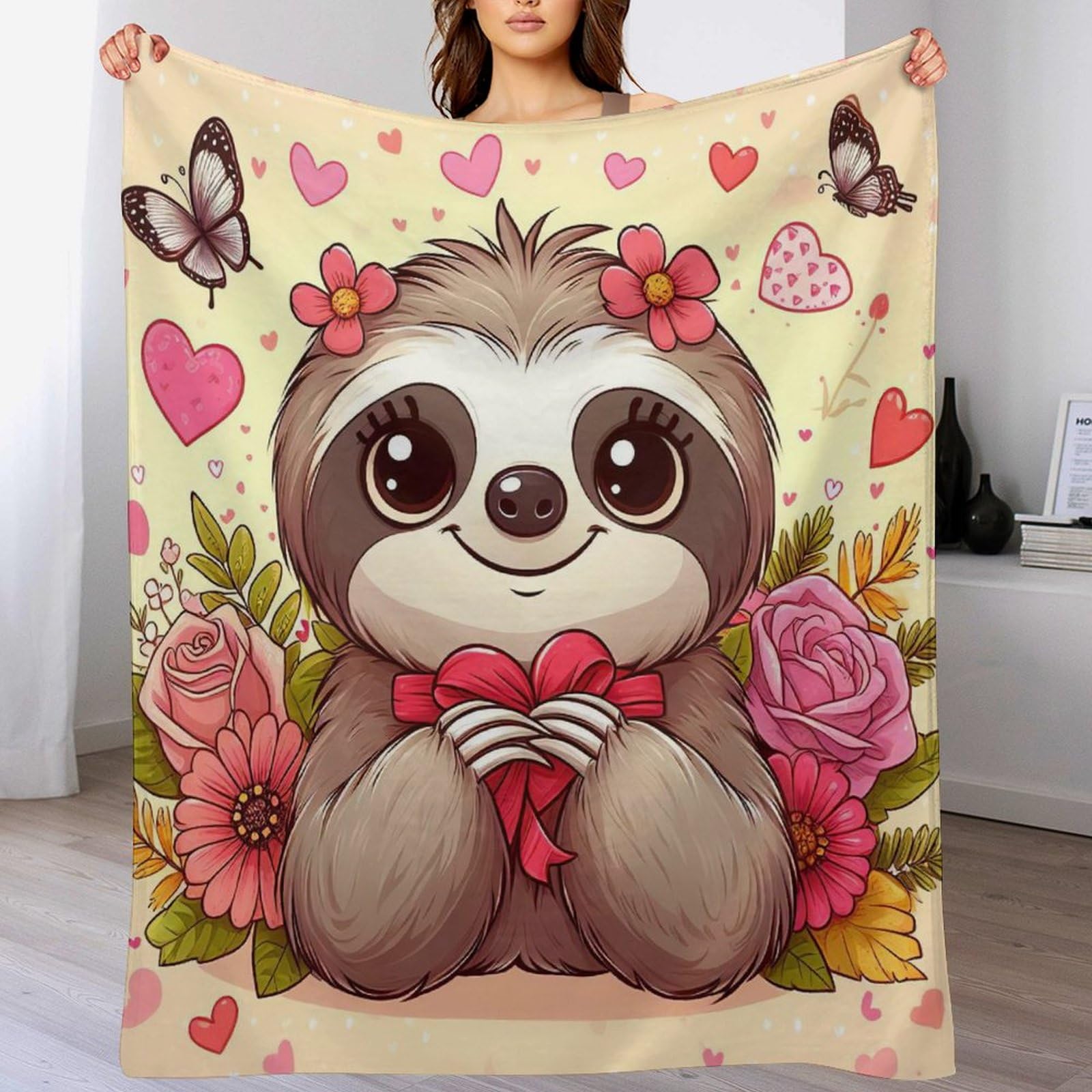 Couverture paresseux ultra luxueuse plaid polaire haut de gamme