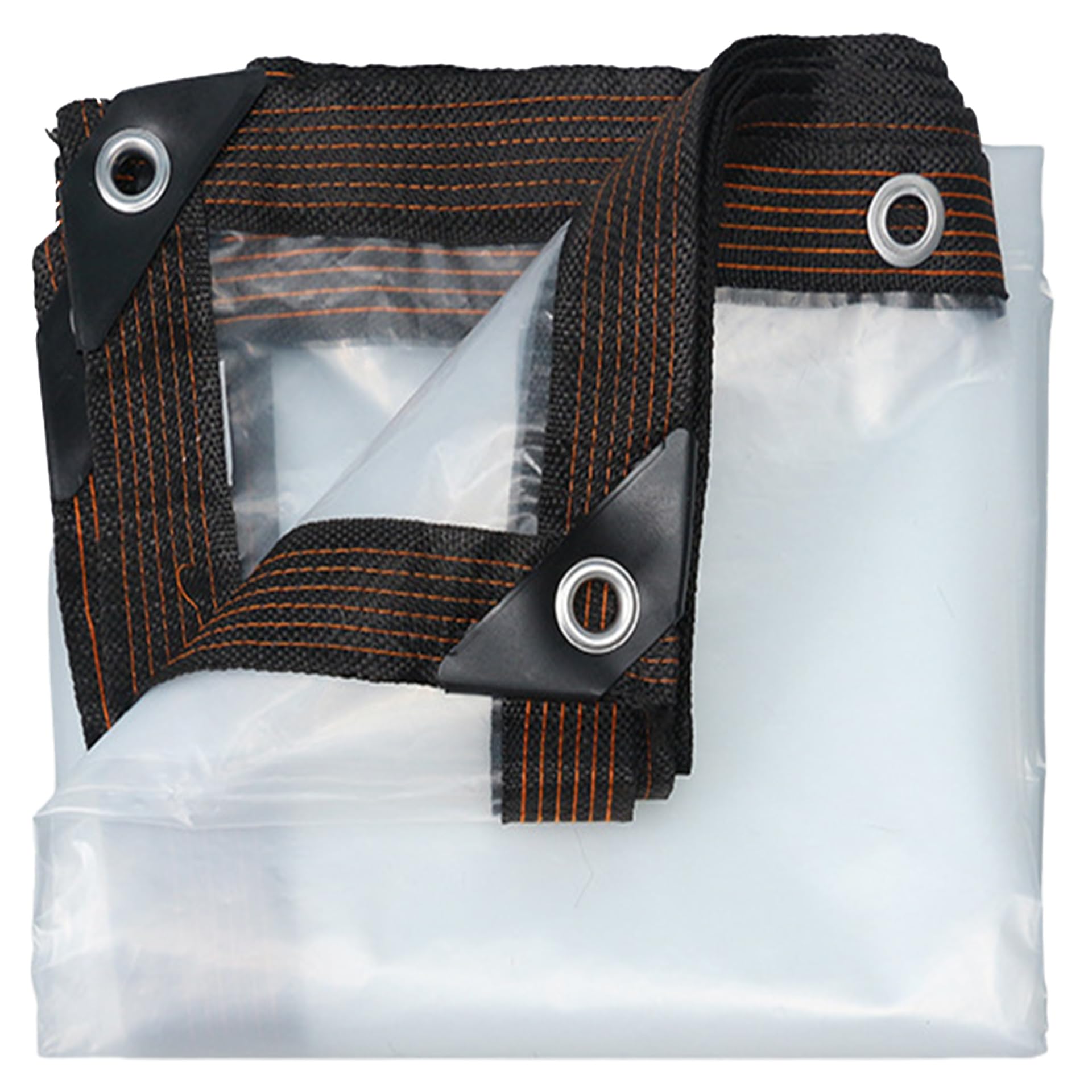 Lona impermeable transparente para evitar charcos en el toldo reforzado de piscina
