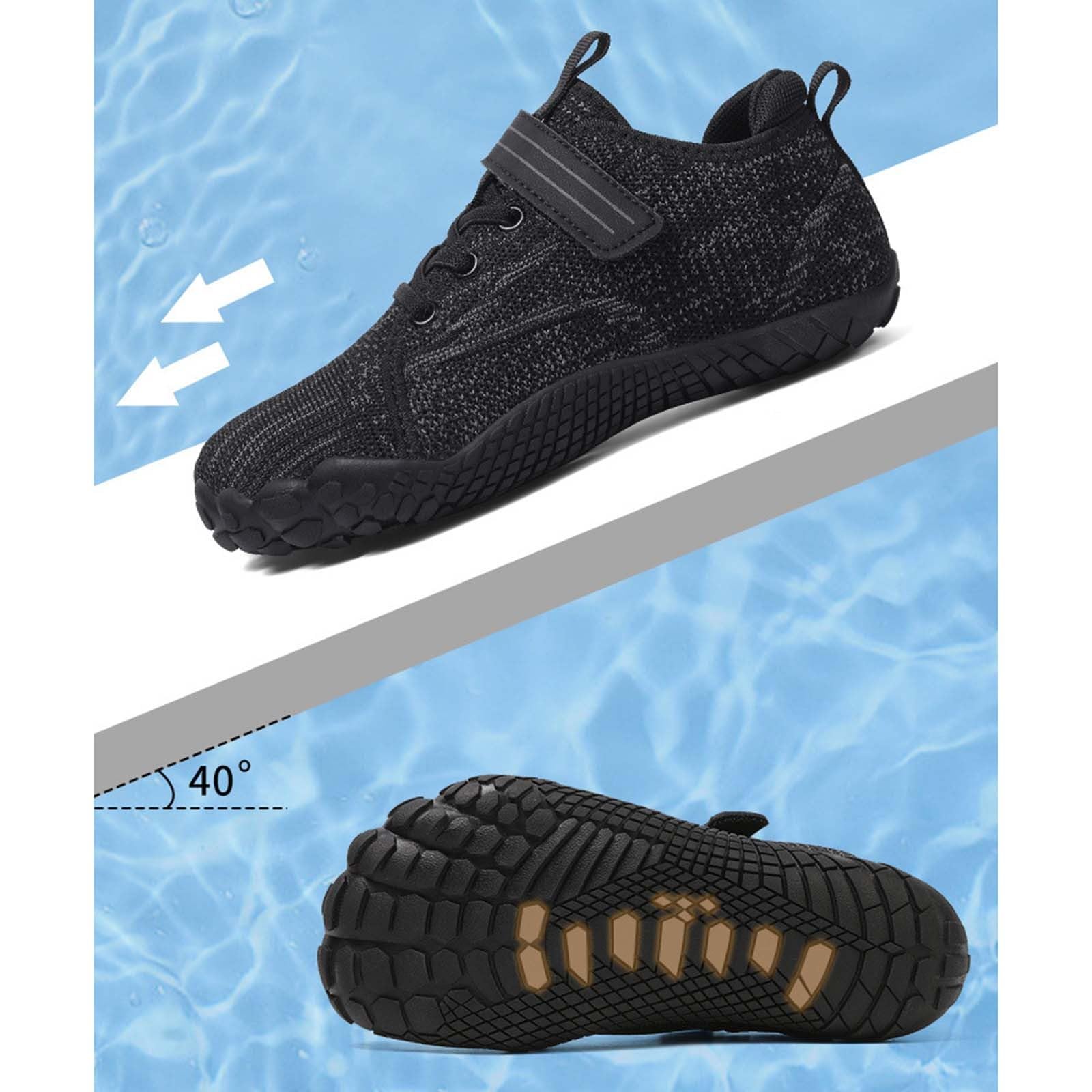 Barefoot Enfant Barefoot Shoes Chaussure De Plage Chaussures Trail Randonnée D Eau Chausson Gym pour Enfants Sandale Garcon Chaussons Garçon Piscine Bebe Basket 36 Chaud Running Fille 28 26 Escalade
