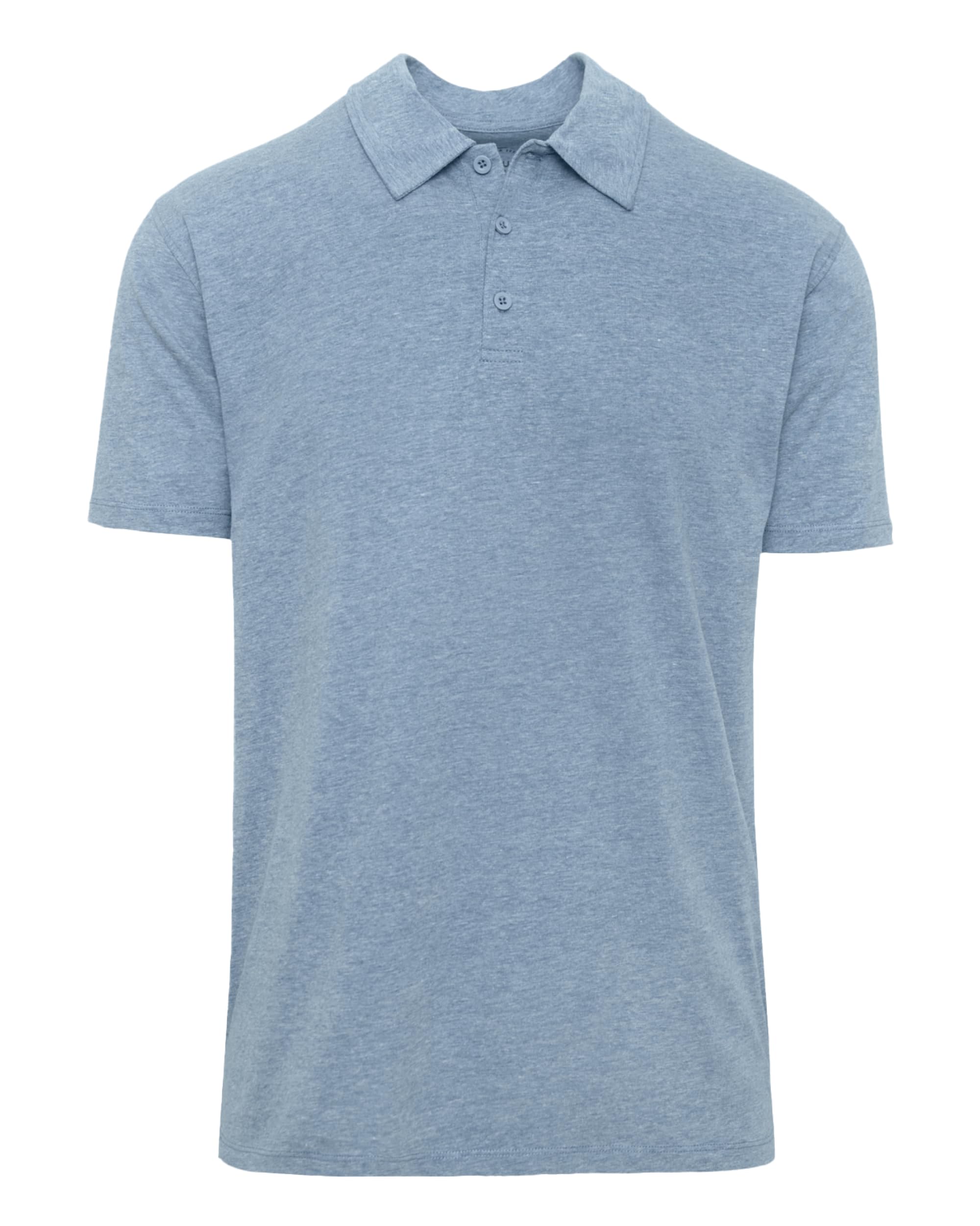 True ClassicPolo Shirts for Men – Mens Polo Shirts Short Sleeve Cotton, Dry Fit Golf Shirt for Men, Personalized Custom Cut