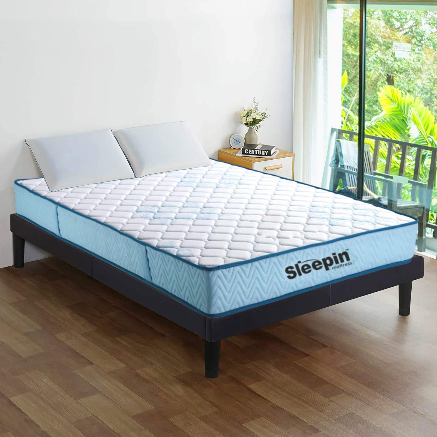 Sleepin-Impression-Medium Firm Normal-Top 5 Inch Orthopedic Bonnell Spring Mattress (72x36x5 Inch,Single Size)