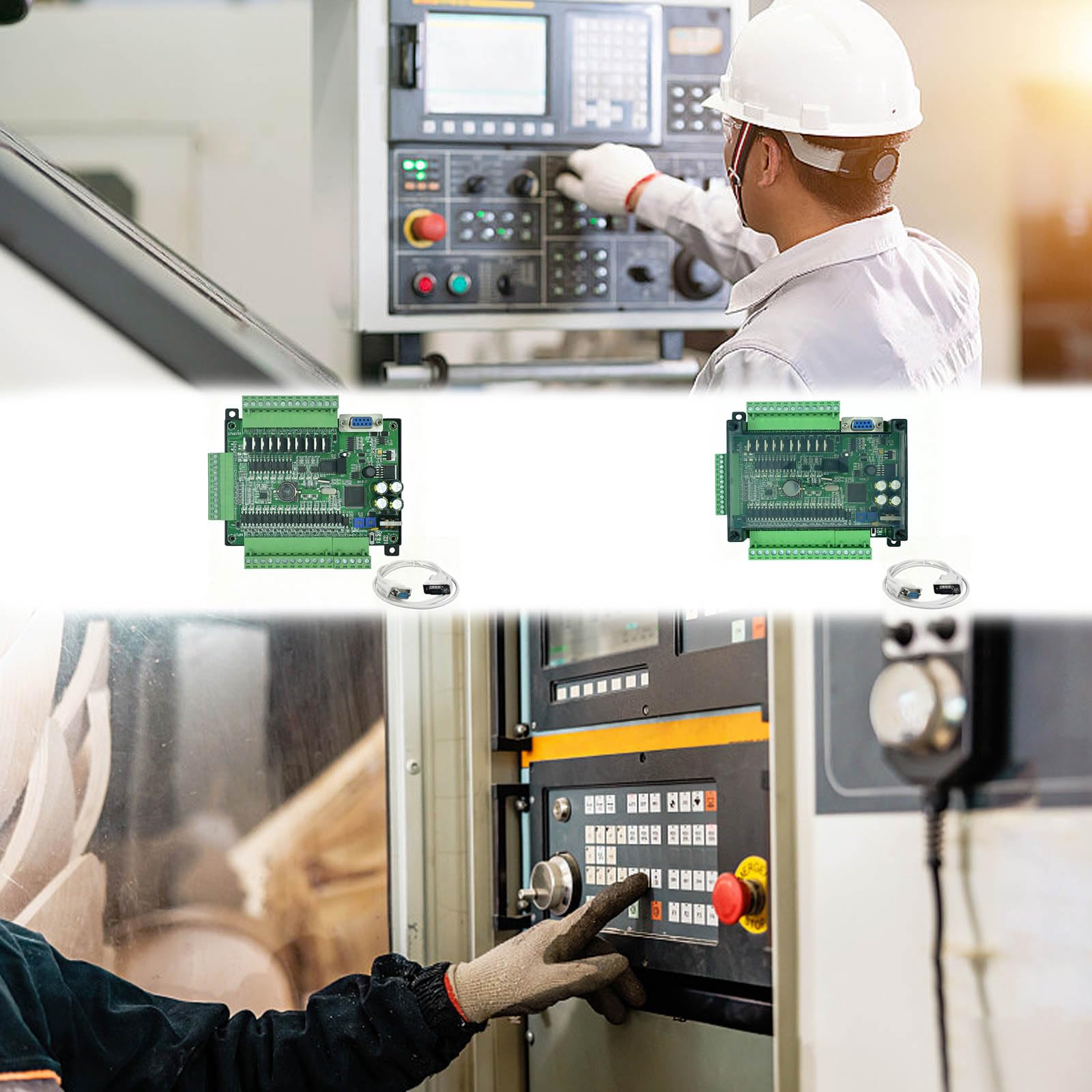 Leistungsstarke SPS-Steuerplatine FX3U 24MT 14 Eingänge 10 Transistoren Ausgang Industrielle MCUs AntiInterferenz-Transistoren Ausgang Industrielle MCUs AntiInterferenz
