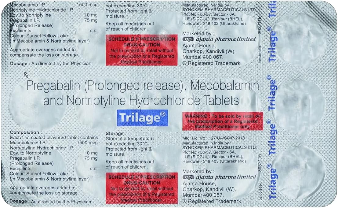Trilage -Strip of 15 Tablets