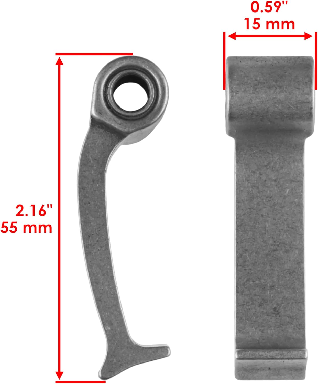 Caltric Clutch Weights Centrifugal Lever Set with Spring Compatible With Can-Am Outlander 400 EFI 2003-2009 / Outlander MAX 400 XT 4X4 2006-2014