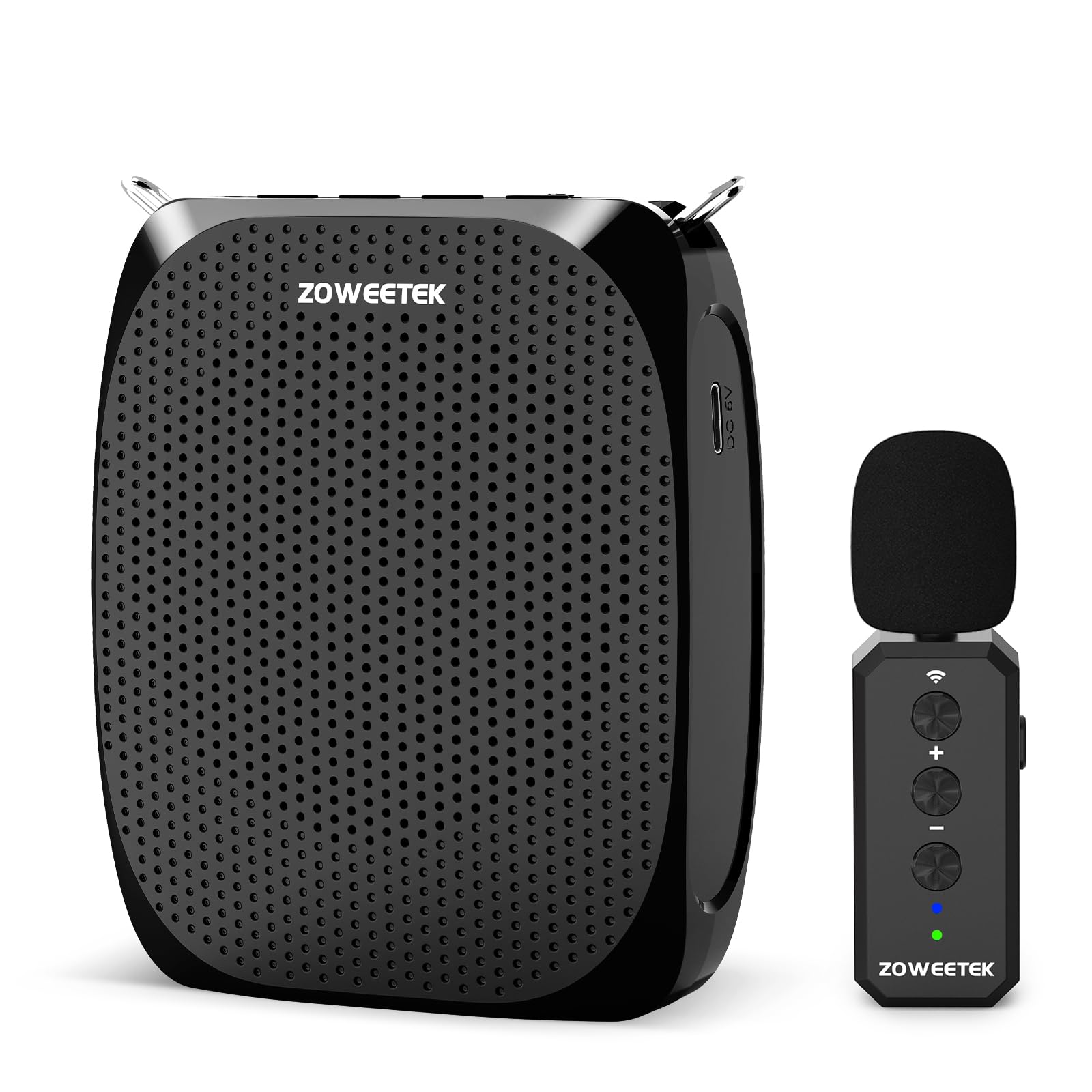 Amazon.com: ZOWEETEK Voice Amplifier with Wireless Lavalier