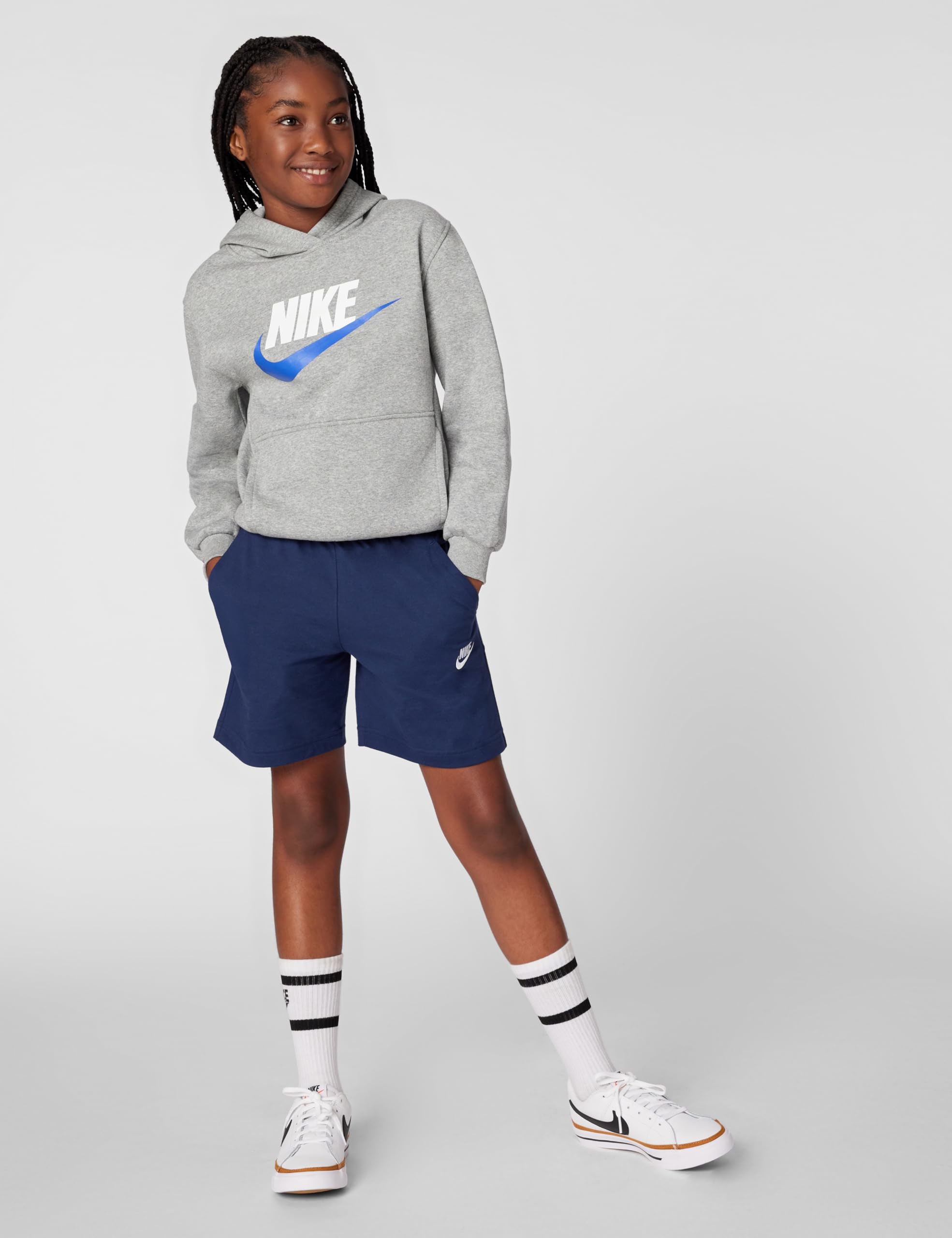 NIKE K Nsw Club Knit Short 6in Lbr - Shorty Uniseks - dzieci