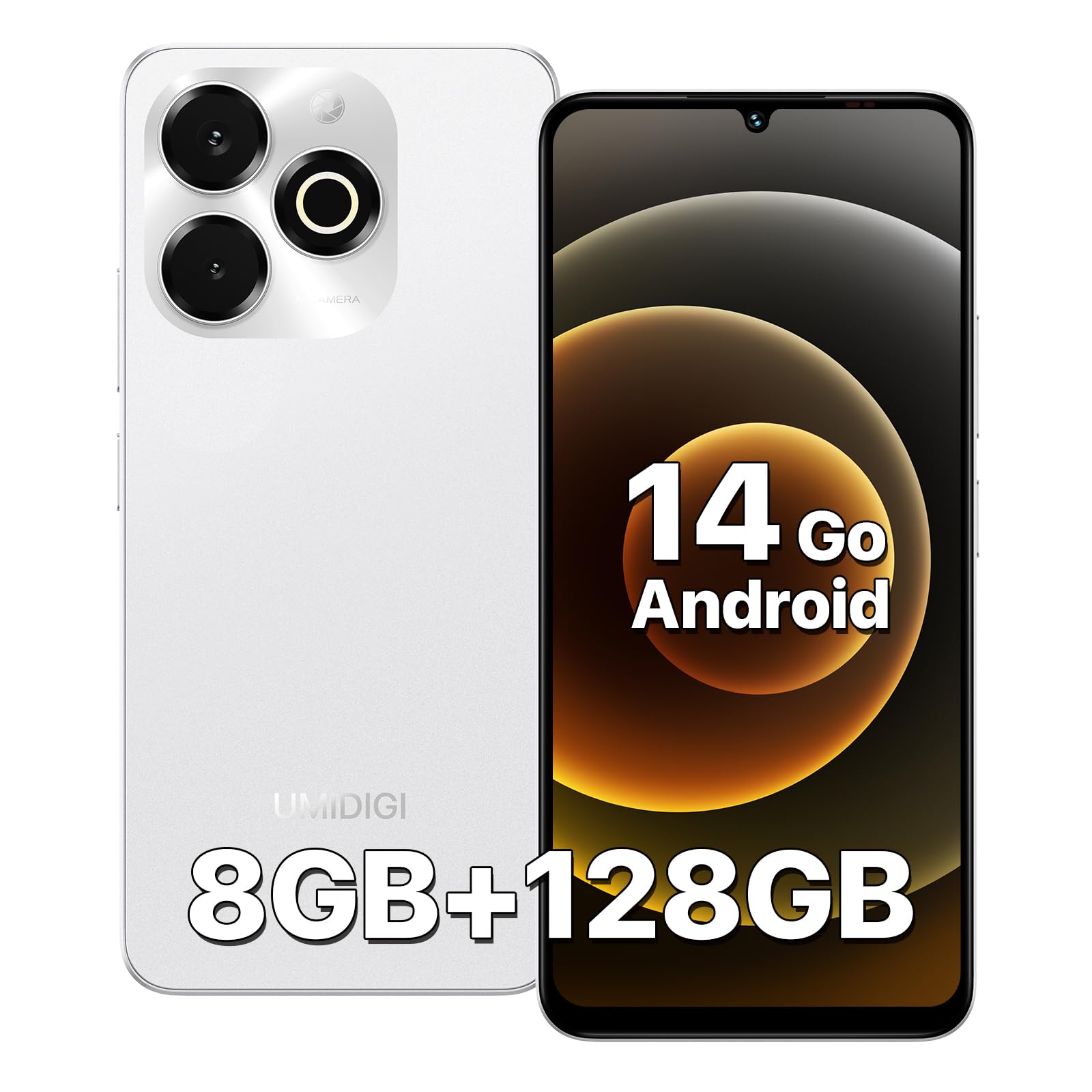 Amazon.com: UMIDIGI G9x Unlocked Cell Phone,Android 14 Go