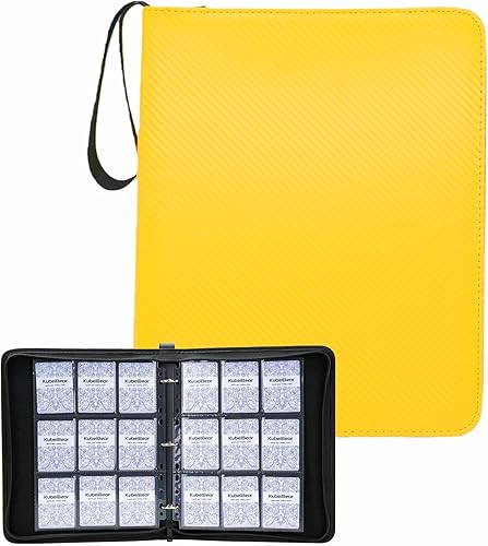 Miniatura 36 de Carpeta de tarjetas – Capacidad 720, tarjetero con cremallera para MTG, tarjetas deportivas y coleccionables – Almacenamiento sin ácidos, duradero y