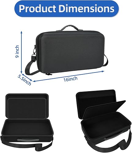 Miniatura 6 de Estuche rígido de viaje para impresora portátil HP OfficeJet 250 todo en uno (CZ992A), bolsa de transporte de almacenamiento de impresora con