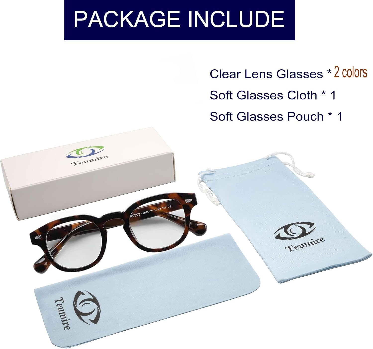 Johnny Depp Round Glasses for Women Men Vintage Circle Thick Frame Eyeglasses Non Prescription Glasses Clear lens Eyewear