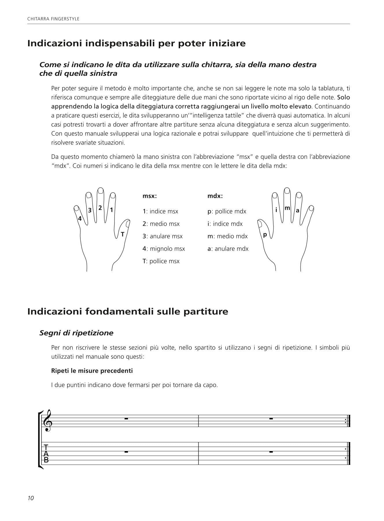 Chitarra fingerstyle. Metodo di base con approfondimenti tecnici. Con video online. Con CD-Audio