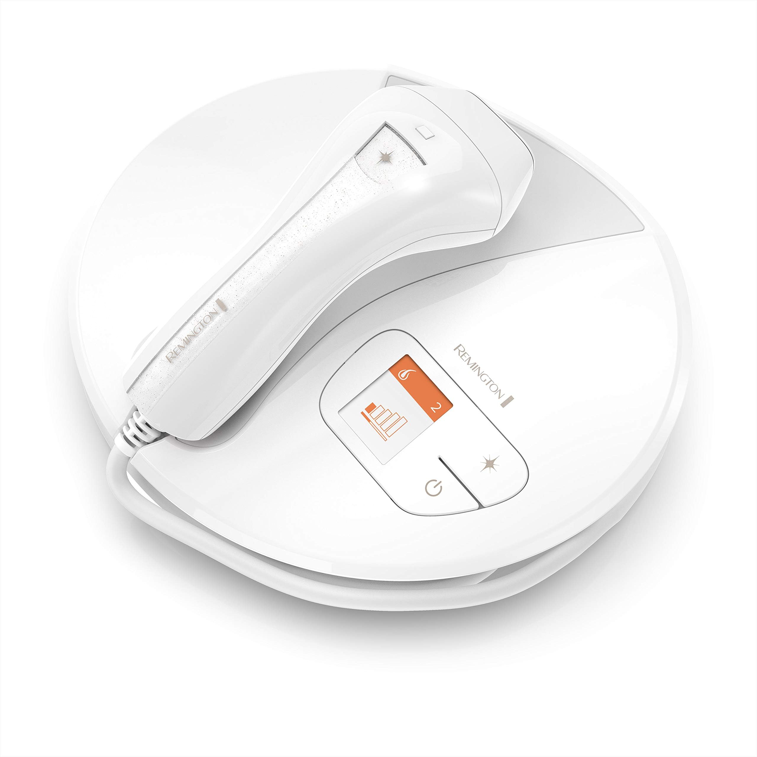 Remington iLIGHT Elite Face & Body IPL Hair Removal System, Permanent Results at home w/powerful 32Jsper flash- FDA cleared for Women & Men