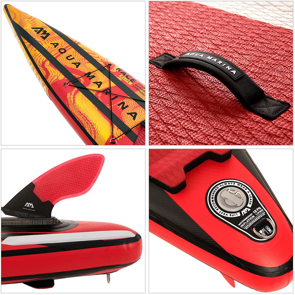 Aqua Marina, Race Elite 14'0", Sup, Multicolore, U, Adulti Unisex.