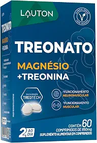TREONATO Magnésio + Treonina (Clinical Series) 60 cps - Lauton
