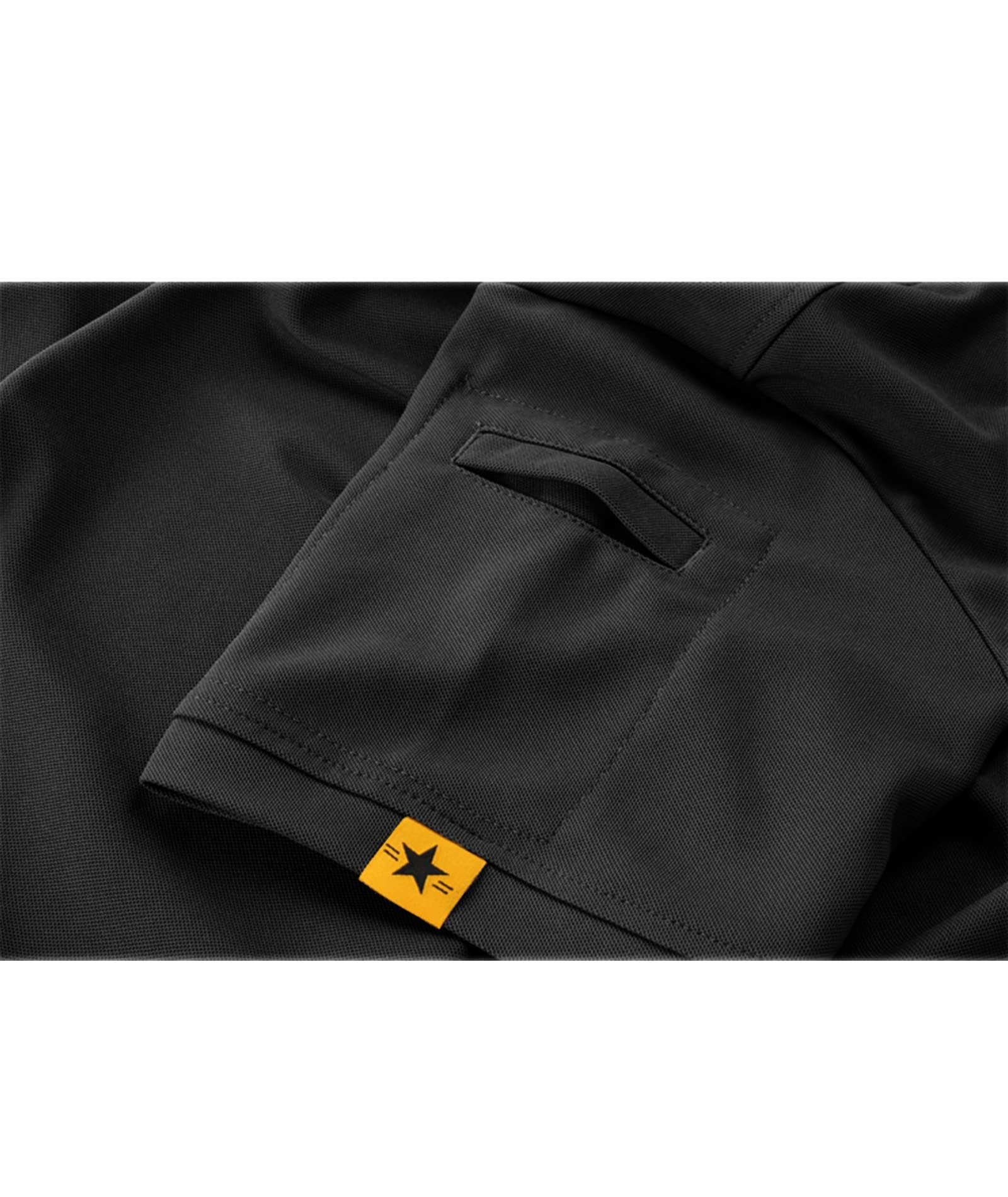 JACKETOWN Polo Shirt Uomo Manica Corta Asciugatura Rapida Traspirante Tennis Polo Shirt Camicie Polo Estate per Uomo Button Front T-Shirts Sport Shirt Basic Regular Fit Golf Polo Shirt