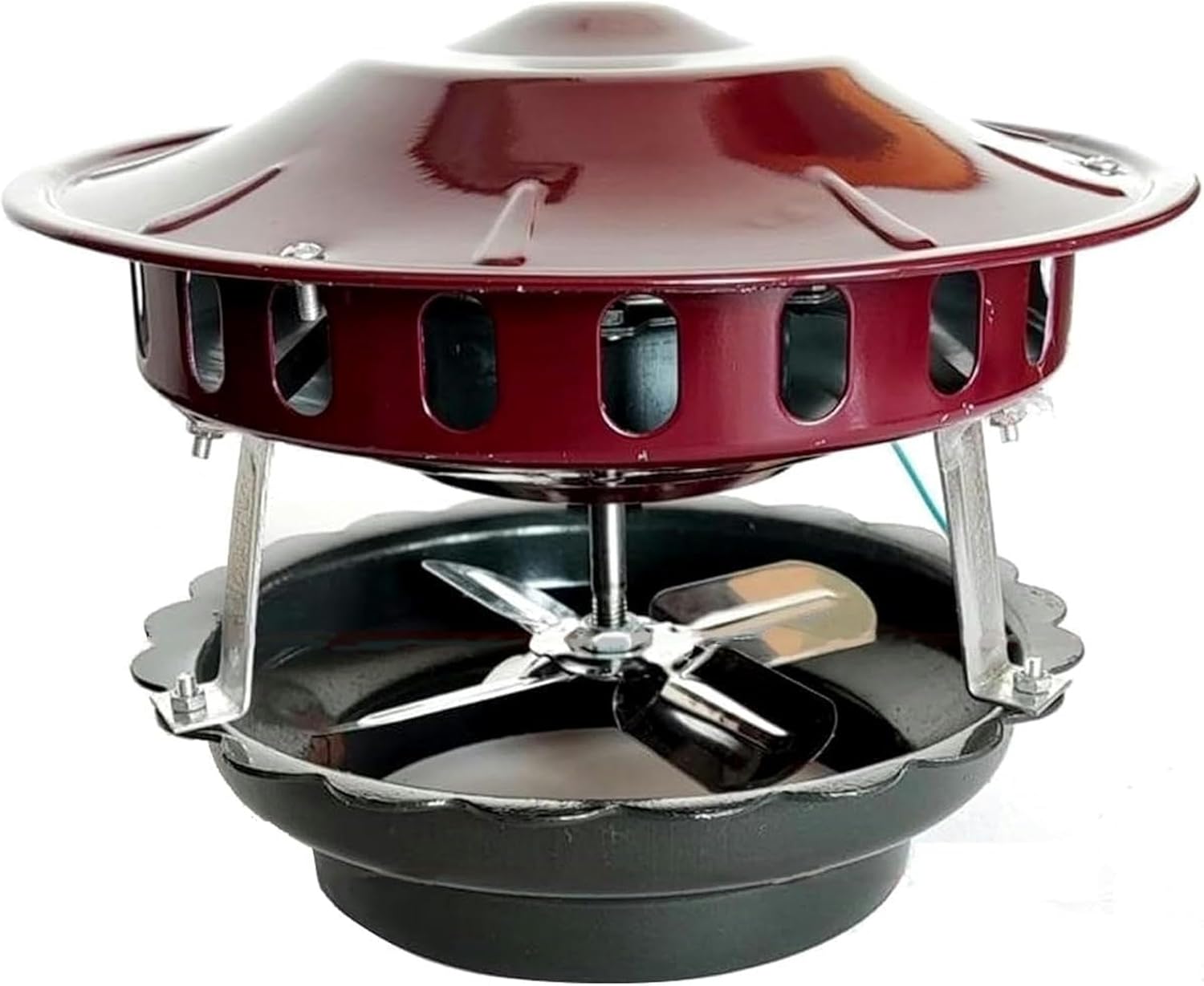 AMNOOL Household roof Chimney Exhaust Smoke Machine, Chimney Induced Draft Fan, Chimney Ventilation Fans, Fireplace Exhaust Fan 80W/100W (Size : 80W)-1