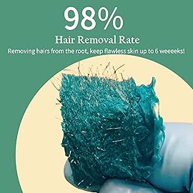 Maxpearl Hard Wax Beads, Pack of 3 Hair Removal Wax Beans Refill - Brazilian, Bikini Waxing, Face, Eyebrows, Underarms, Arms, Chest, Back, Legs - Coconut & Jasmine Formula, 300g