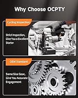 Vista 7 de OCPTY Arrancadores de arranque compatibles 17866 SMT0296 2003-2004 para Jeep Grand Cherokee 4.7L