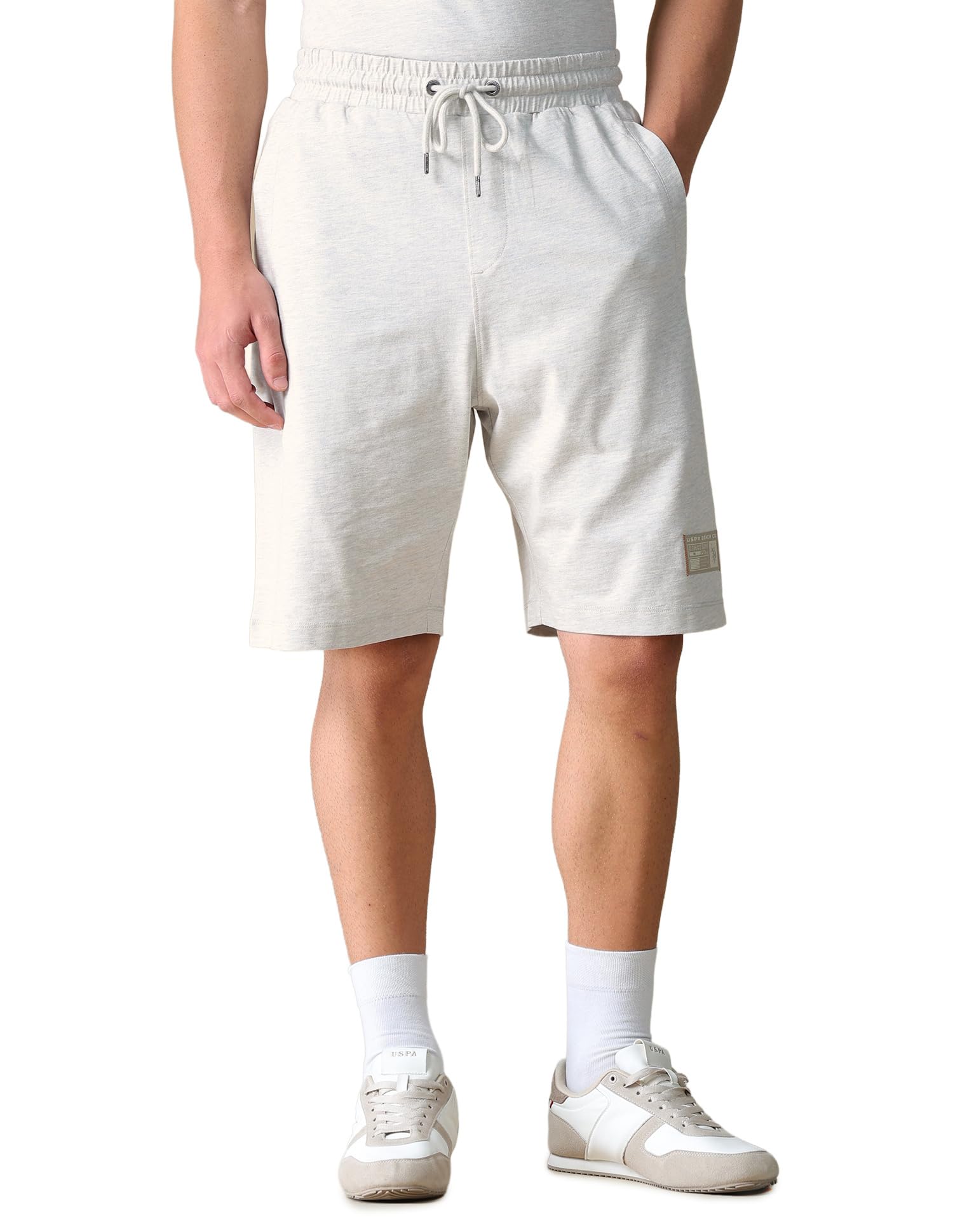 u.s. polo assn. denim co. Men's Heathered Regular fit Shorts-picture-11