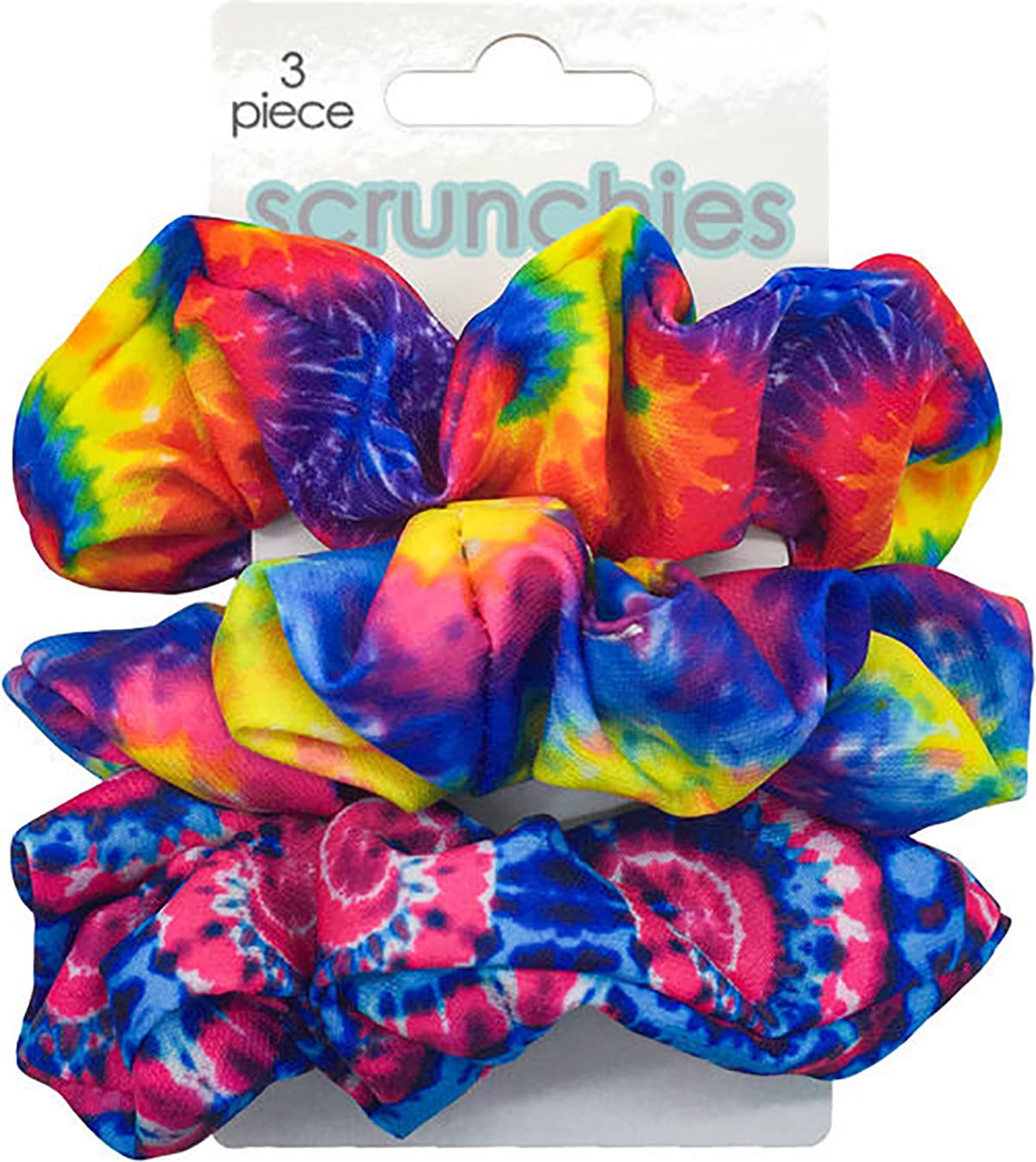 Spoontiques Tie Dye Scrunchies, 1 count