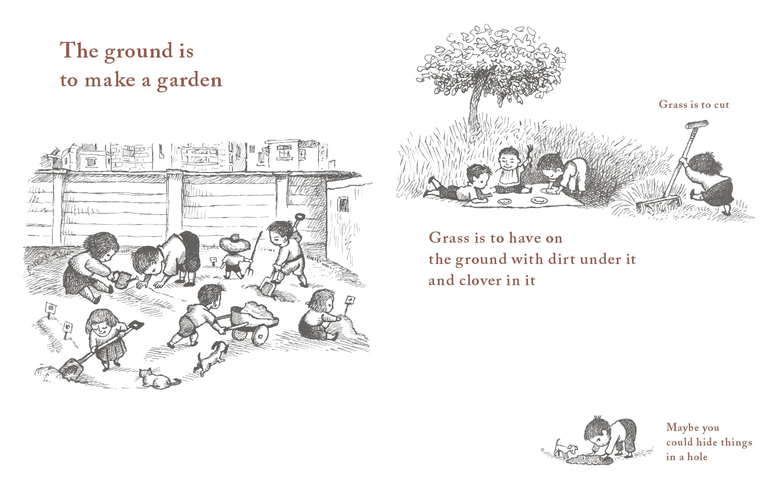 A Hole Is to Dig: The Classic Children's Book of Words with Restored Artwork from Maurice Sendak