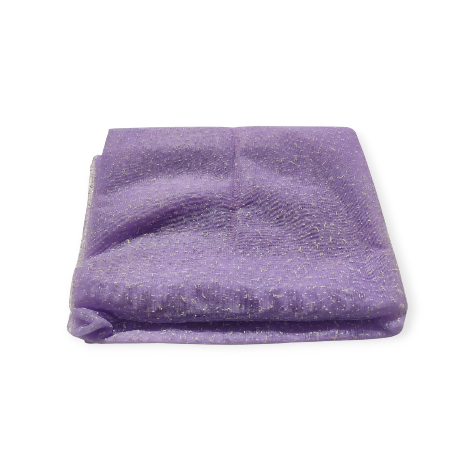 Nylon Net Fabric Roll, 5 Metres x 1 Metre, Soft Mesh for Wedding Decoration and Gift Wrapping, White (Purple)-image-34