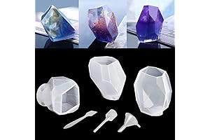 DIY Resin Crystal Mold Set: Shape Your Sparkling Creations