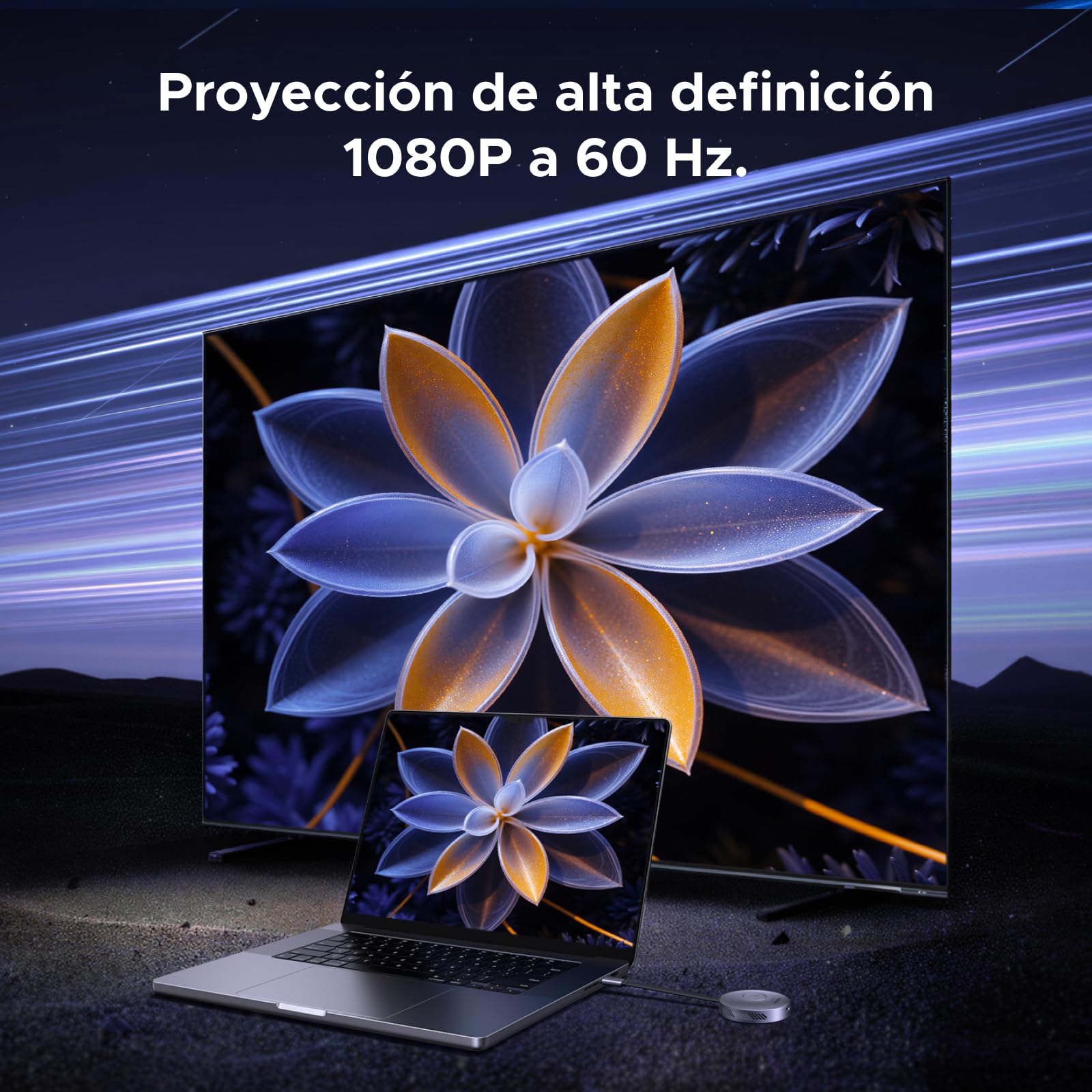 UGREEN Trasmettitore e Ricevitore HDMI Wireless USB C TX HDMI RX Magnetico 1080P 60Hz 50M Plug Play 5G WiFi Trasmissione PD 30W Compatibile con iPhone 17 Pro Max Air 16 Macbook Air Pro iPad Monitor