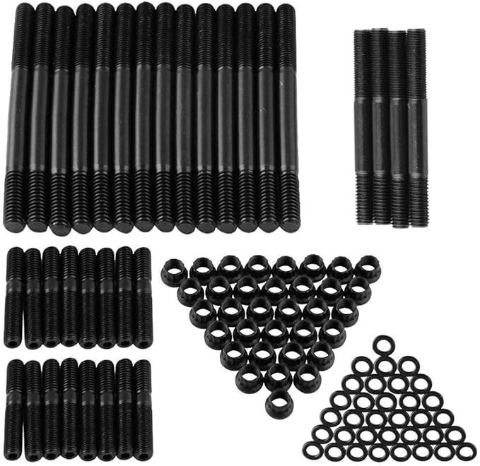 SBC HEAD STUD KIT FOR ALUM OR IRON HEADS SBC HEAD STUDS