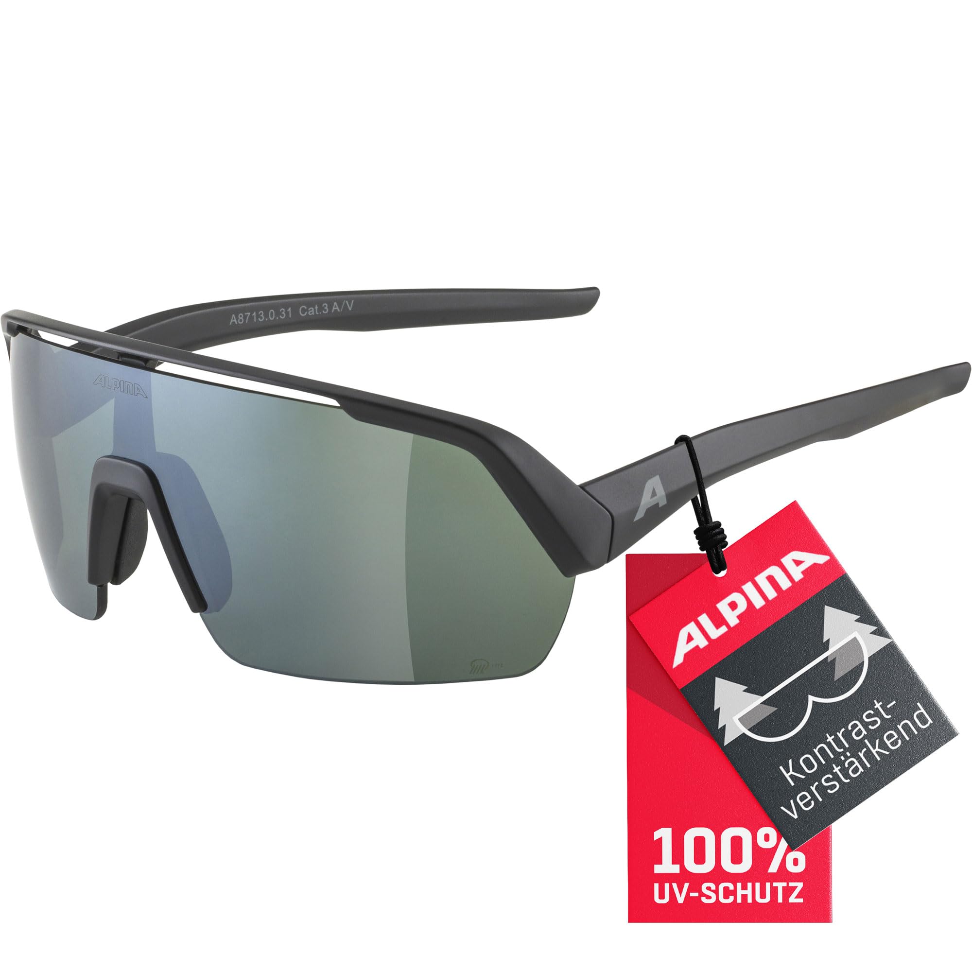 ALPINA Unisex Turbo Hr Q-lite Sonnenbrille (1er Pack)