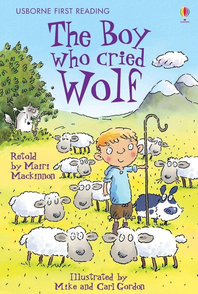 Amazon | The Boy who cried Wolf (First Reading Level 3