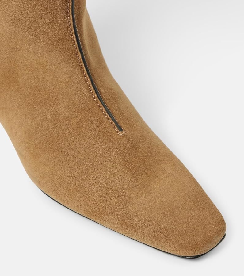 トップス TIGHTBOOTH POPPY SUEDE L/S TOP BEIGE TIGHT BOOTH- POPPY