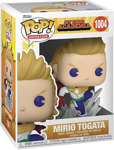 Miniatura 3 de POP My Hero Acadamia - Figura de vinilo de Mirio Togata in Hero para Funko (paquete con funda protectora de caja compatible), multicolor, 3.75