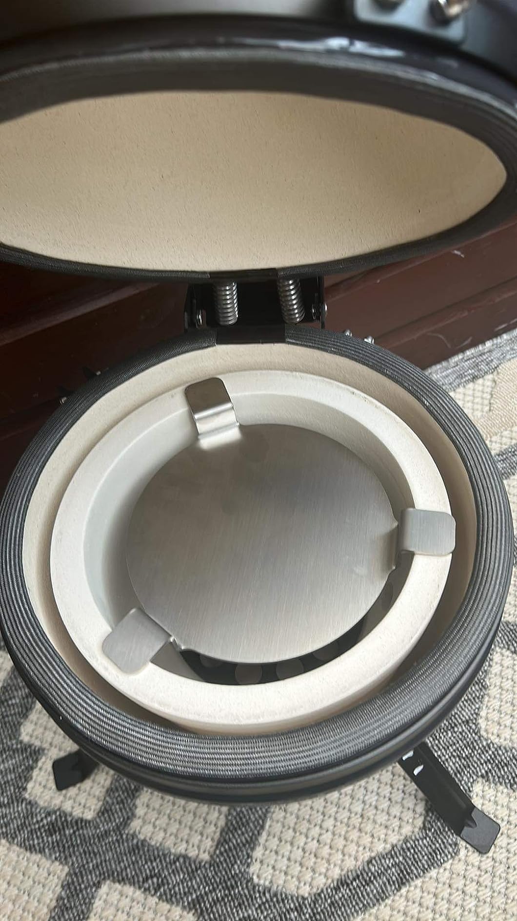 HOOMWELL Stainless Steel Heat Deflector Plate Fits For Gardenline Aldi