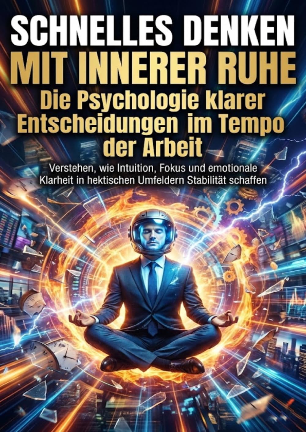 Schnelles Denken mit innerer Ruhe: Die Psychologie klarer Entscheidungen im Tempo der Arbeit: Verstehen, wie Intuition, Fokus und emotionale Klarheit in hektischen Umfeldern Stabilität schaffen