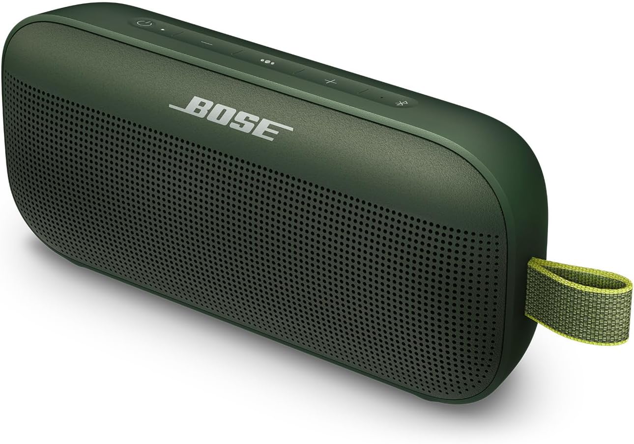 Bose SoundLink Flex Bluetooth Portable Speaker, Wireless Waterproof Speaker for Outdoor Travel - Cypress Green