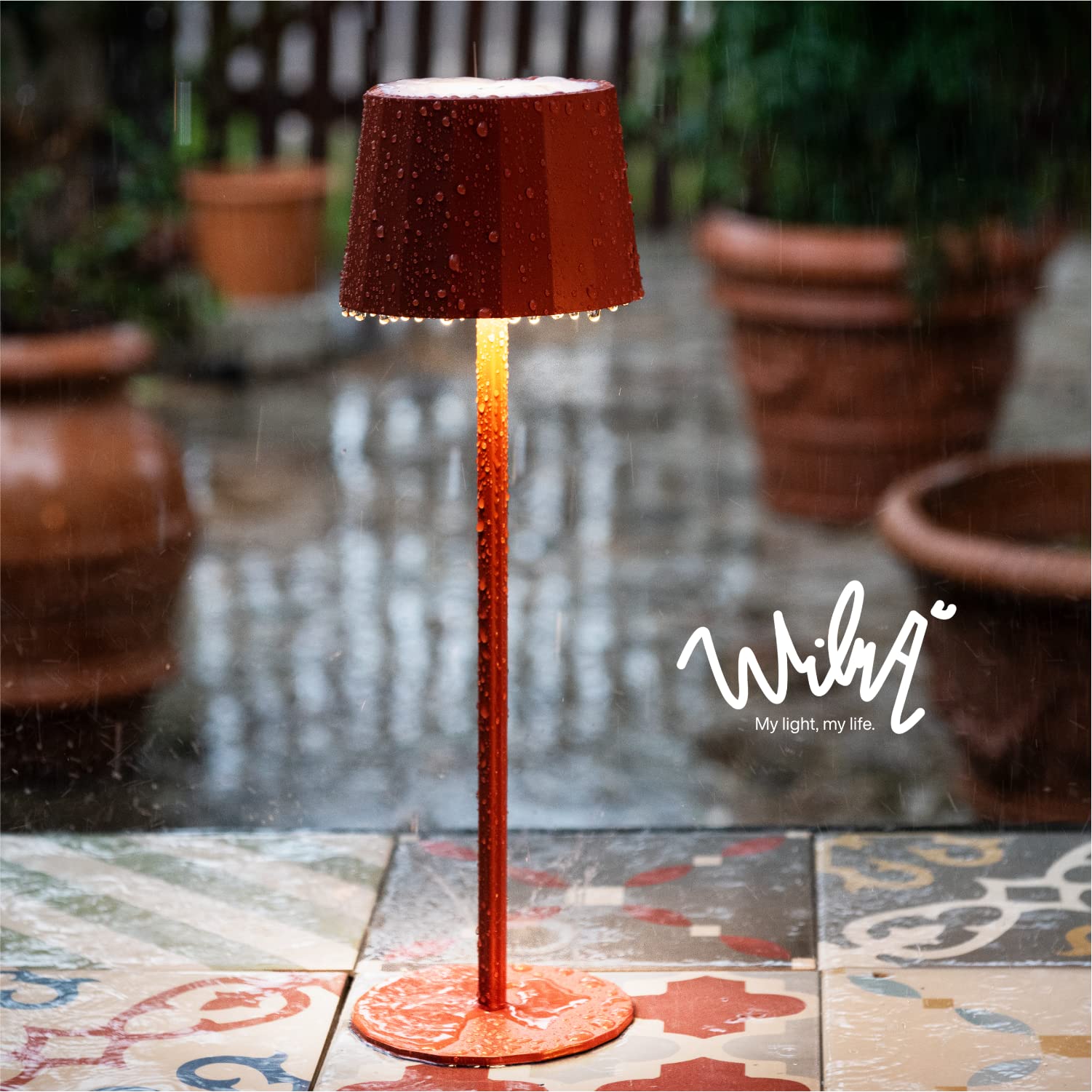 Classic Lampada da Tavolo Design Senza Fili Impermeabile IP54 in Alluminio Autonomia 23 Ore, Lampada Dimmerabile Led Senza Fili Ricaricabile con Touch Control, 5200 mAh (Antracite)