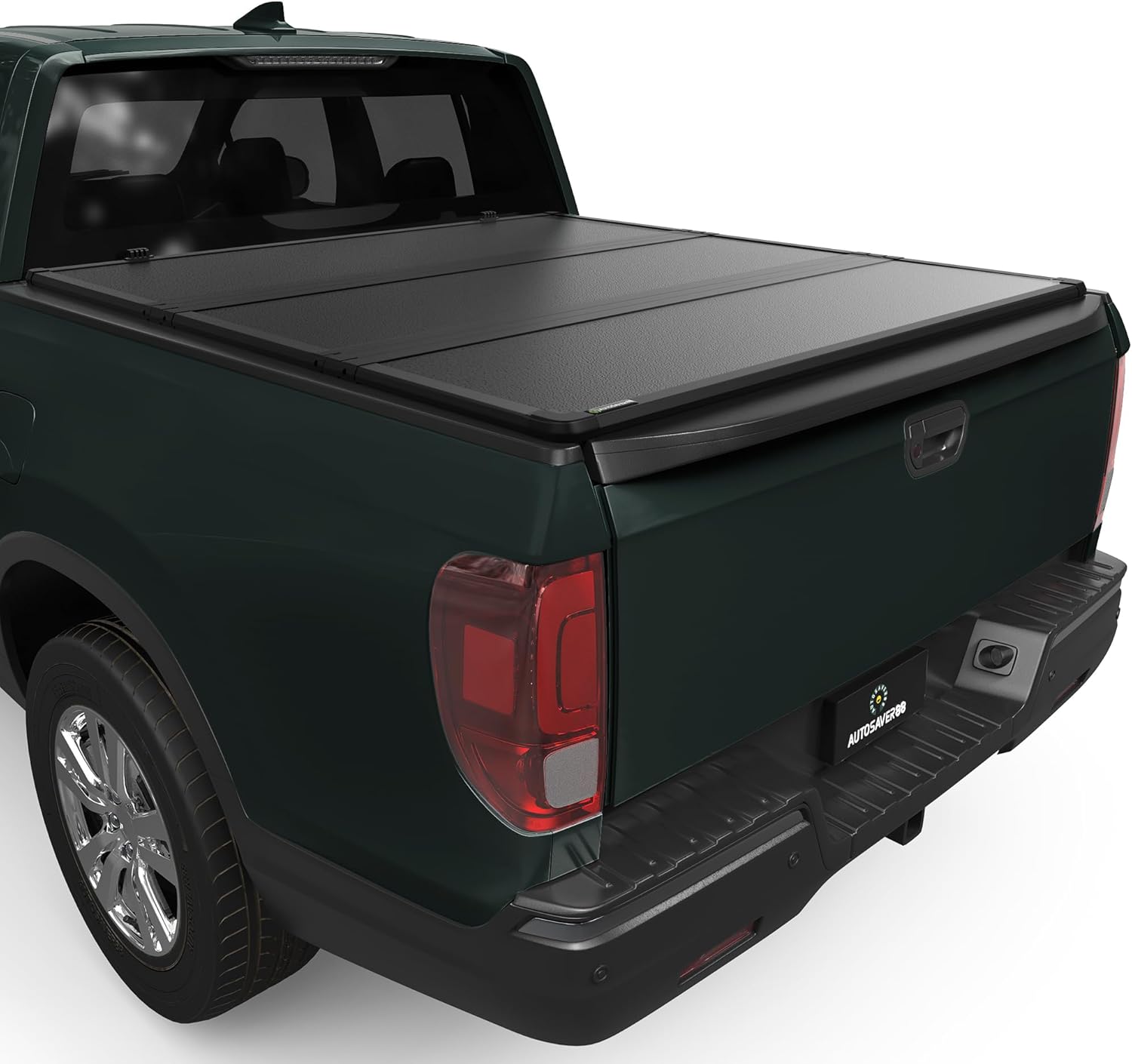 AUTOSAVER88 Truck Bed Tonneau Cover Fit for Honda Ridgeline 2017 2018 2019 2020 2021 2022 2023 2024 2025 5ft Bed