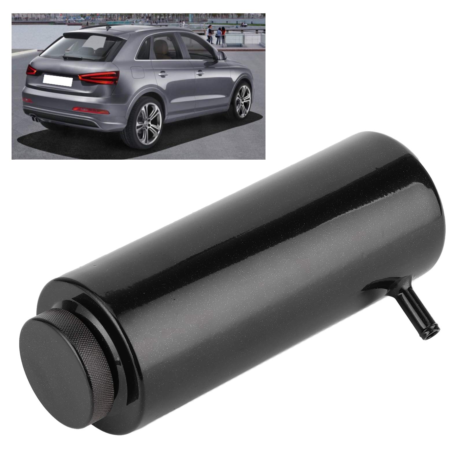 Serbatoio di troppo pieno in alluminio per refrigerante 800 ml per tutti i veicoli - Accessorio per radiatore durevole per prestazioni automobilistiche