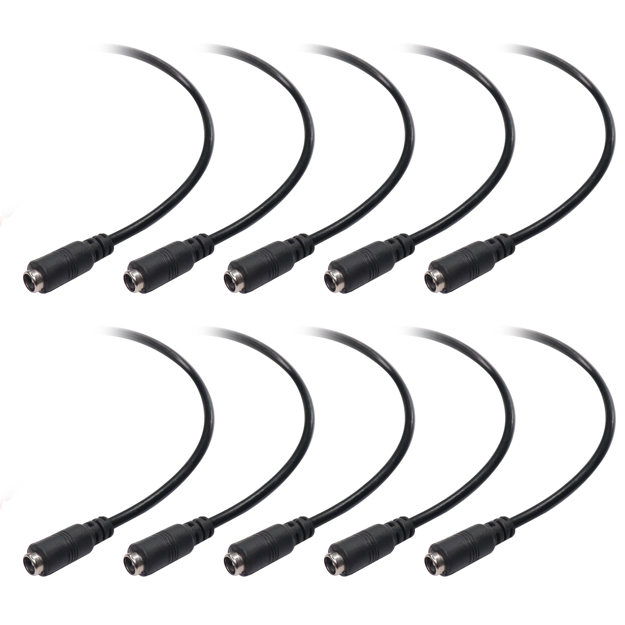 Vincenvolt 3.5mm Female DC Pin Jack Cable Connector With Wire (10)-picture-24