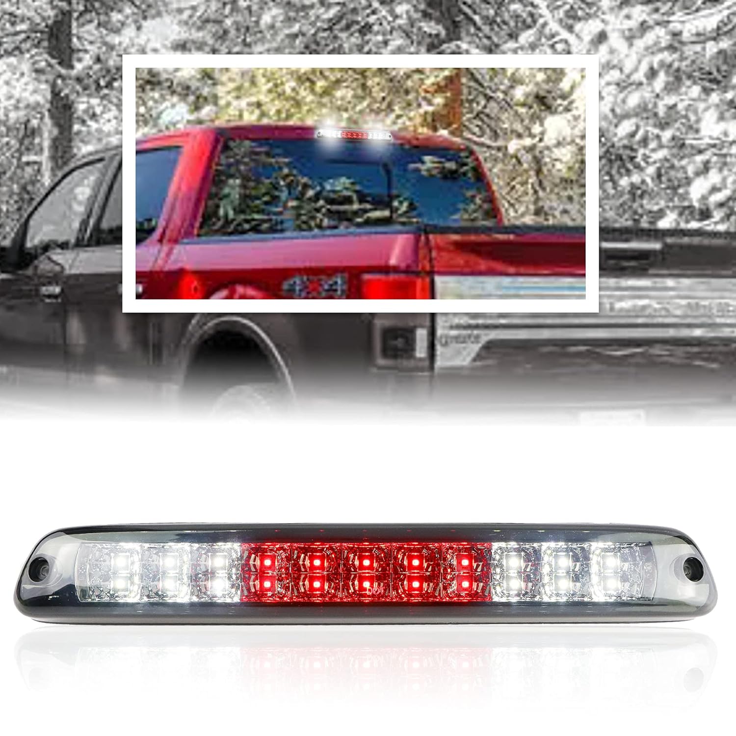 Gptoylife LED Brake Light High Mount 3rd Third Brake Light Fits for 0412 Chevy Colorado, 0412