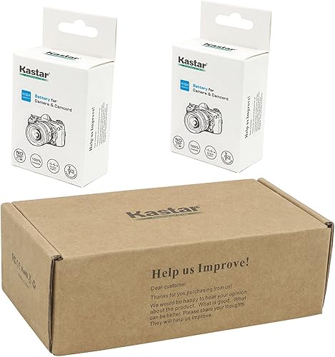 Miniatura 4 de Kastar Cargador USB, Batería de repuesto para usb-cnp110 – 3 cnp110 CNP-110 NP-110 NP-160 cnp-160 BN-VG212