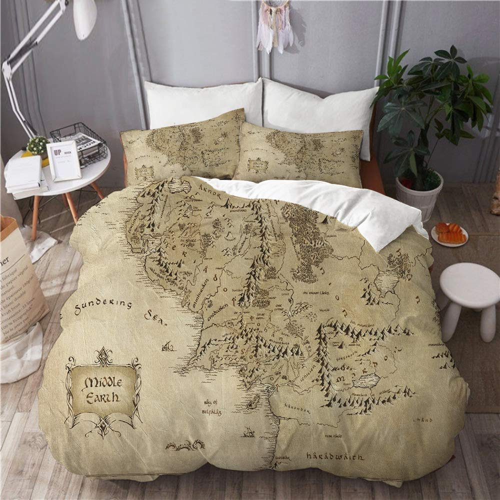 Bodhi Set di biancheria da letto per letto king size in morbida