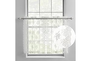 Kotile Cafe Curtains: Elevate Your Kitchen with Vintage Lace Glamour