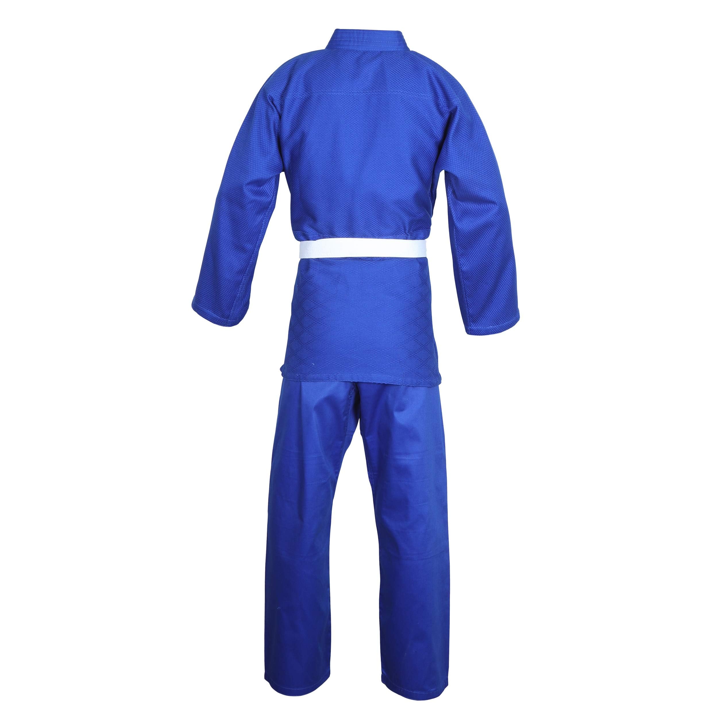 TWISTER FIGHT WEAR Judo Gi Black Tiger Judo Uniforms Gi M/O Premium Quality Cotton Grain Cloth 450GRM, With Free Belts