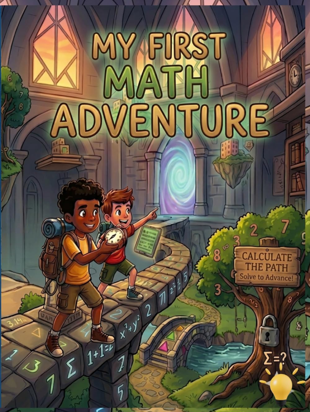 My First Math Adventure: Fun Addition and Subtraction Drills for Ages 5-7, Kindergarten & Grade 1-2 Math Workbook.