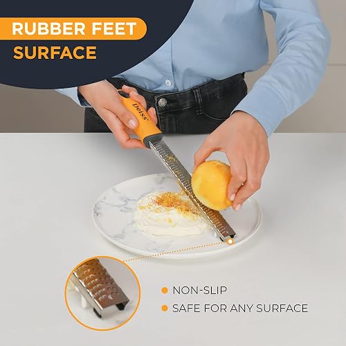 Deiss PRO Citrus Zester & Cheese Grater - Thumbnail 5