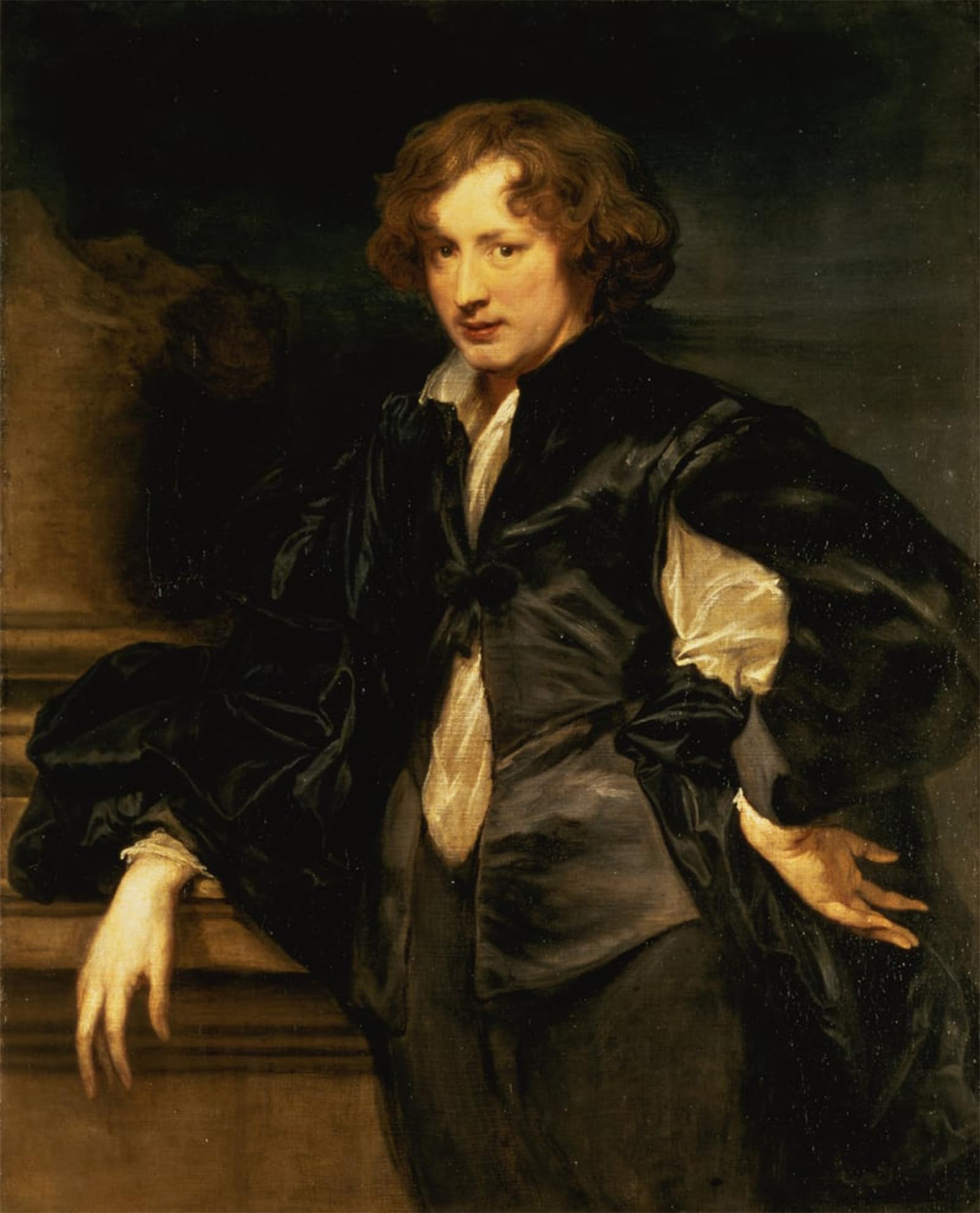 SERENDIPITP Aesthetic Poster Photo Wall Print Retro Picture Self Portrait by Van Dyck Modern Wall Artwork for Home Decor 60x90cm