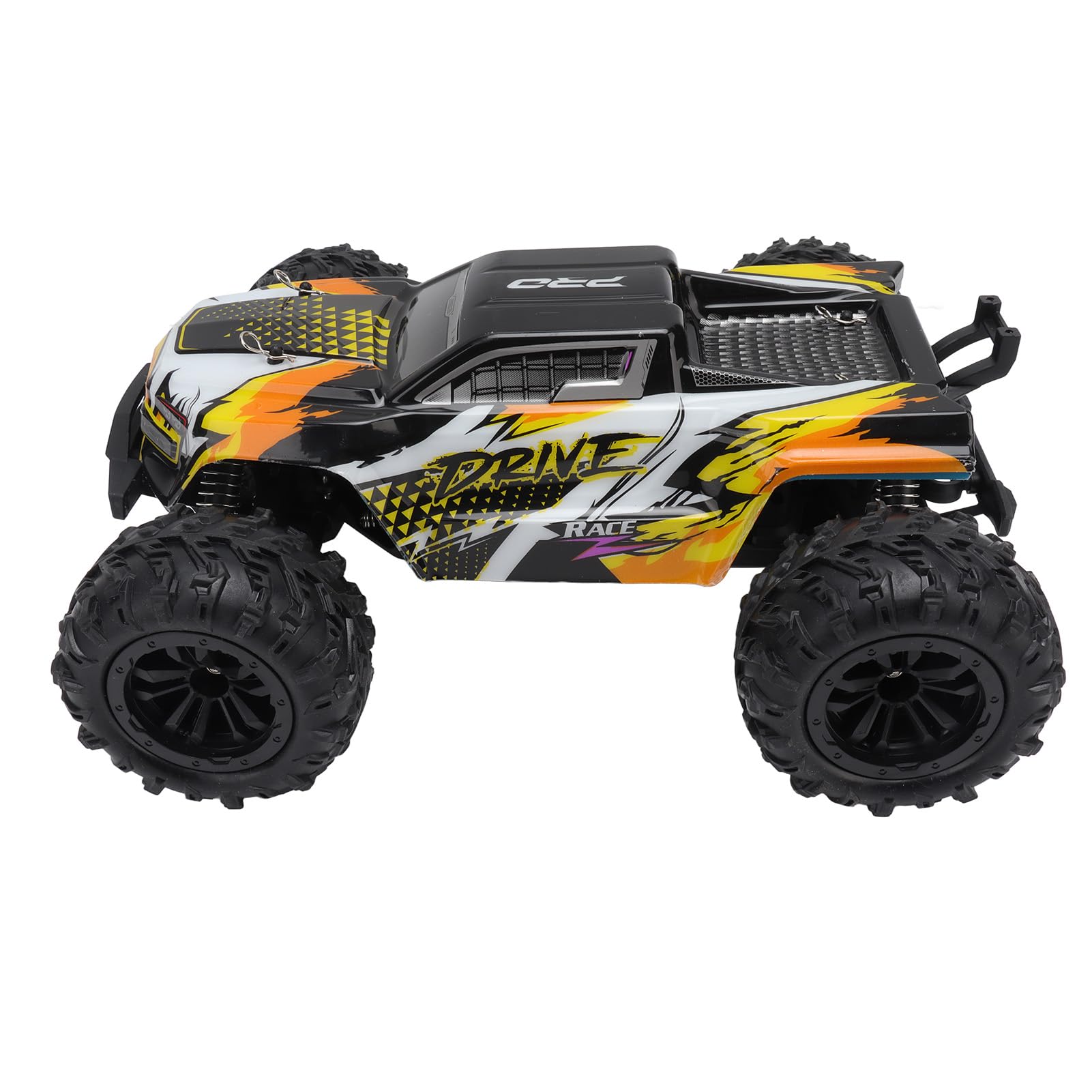 RC samochód terenowy, pilot zdalnego sterowania 35A ESC 2.4G bezstopniowa zmiana prędkości ze śrubami dla ponad 14 dla rozrywki (pomarańczowy)