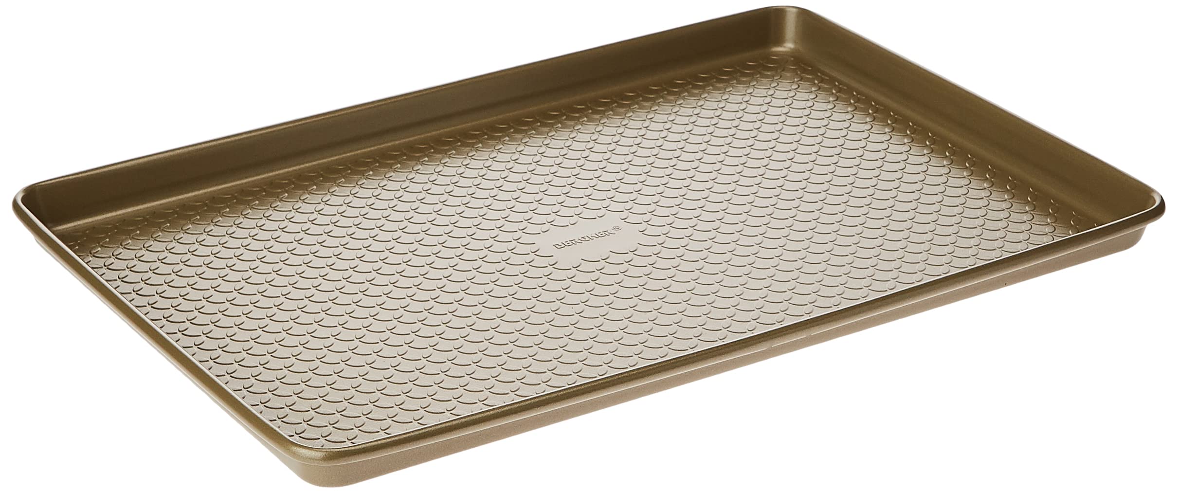 Bergner Bakeright Pro Extra Large Rectangleoven Tray 44.7 Cm Carbon Steel, Bg37063Gd